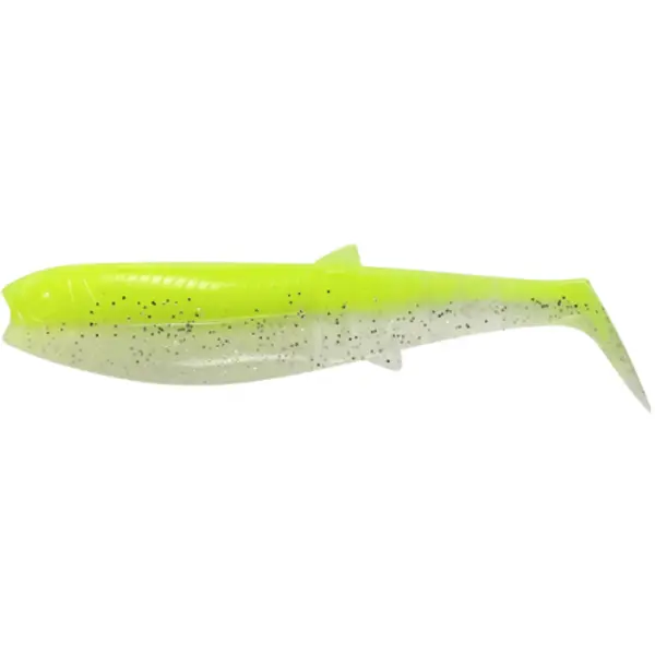 Cannibal Shad 12.5cm 20g Flou Yellow Glow 4buc