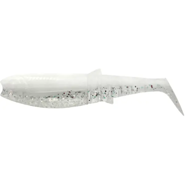 Cannibal Shad 6.8cm 3g White Flash 5buc