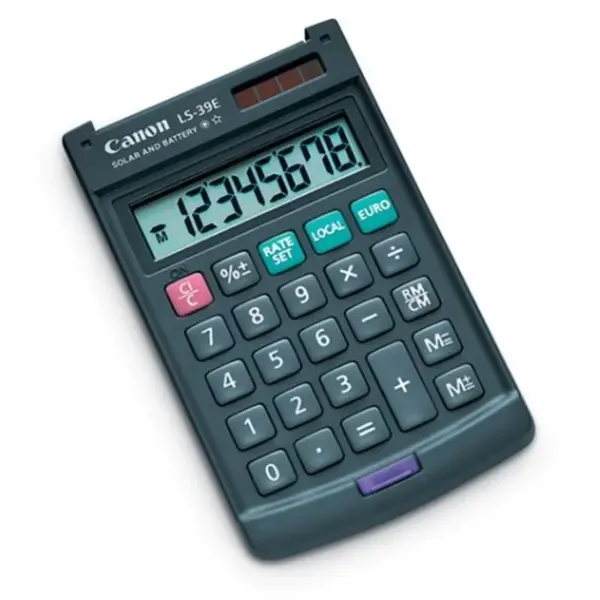 Canon Calculator birou Canon LS39EBL, 8 digiti