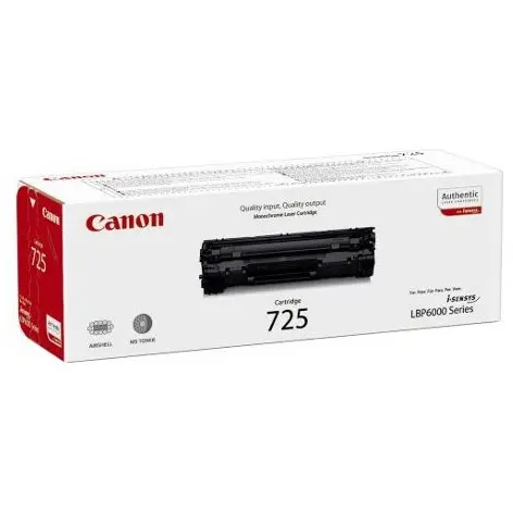 Canon CANON CRG725 BLACK TONER CARTRIDGE