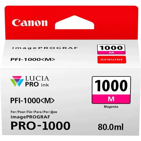 Canon Canon PFI-1000M Cartus cerneala magenta ORIGINAL PFI1000M