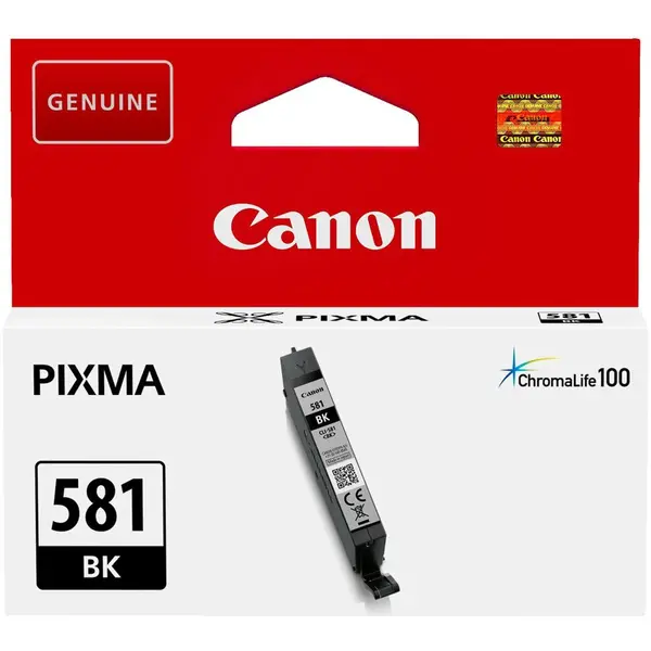 Canon CARTUS BLACK CLI-581BK ORIGINAL CANON PIXMA TS6150