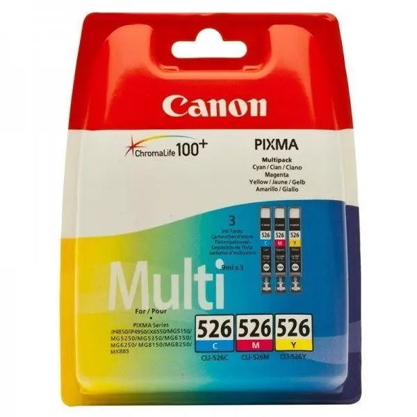Canon Cartus Canon CLI-526 MultiPack C,M,Y