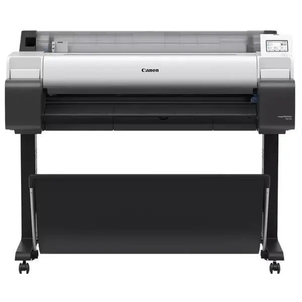 Canon Plotter Inkjet Canon imagePrograf TM-340, A0, 5 Culori, 36(914 mm), USB, Retea, Wireless, rezolutie max 2400x1200dpi, Negru-Alb