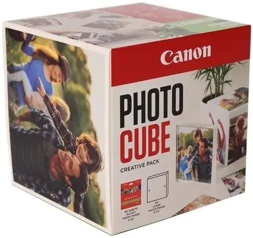 CANON PP-201 13x13CM PHOTO CUBE WH/BL CANON PP-201 13x13CM PHOTO CUBE WH/BL