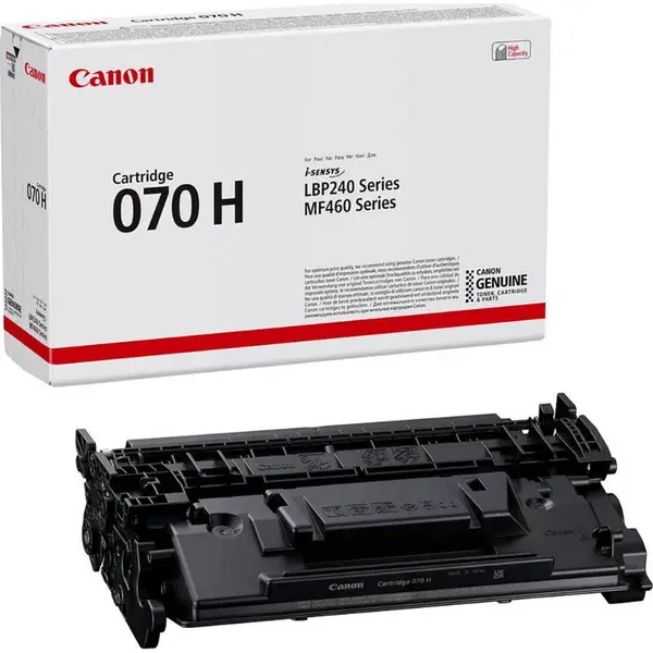 Canon Toner Canon 070H, CRG-070H, 5640C002, negru (black), original