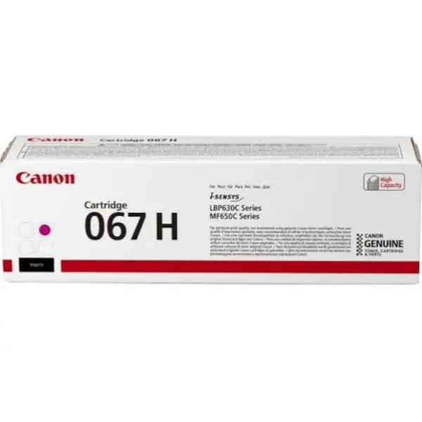 Canon Toner original CANON CRG067HM, MAGENTA, 2350 pagini, pentru LBP-631 / LBP-631-cw / LBP-633 / LBP-633cdw / CRG-067Y / CRG067Y / MF-651 / MF- 651cw / MF-655 / MF-655cdw / MF-657 / MF-657cdw