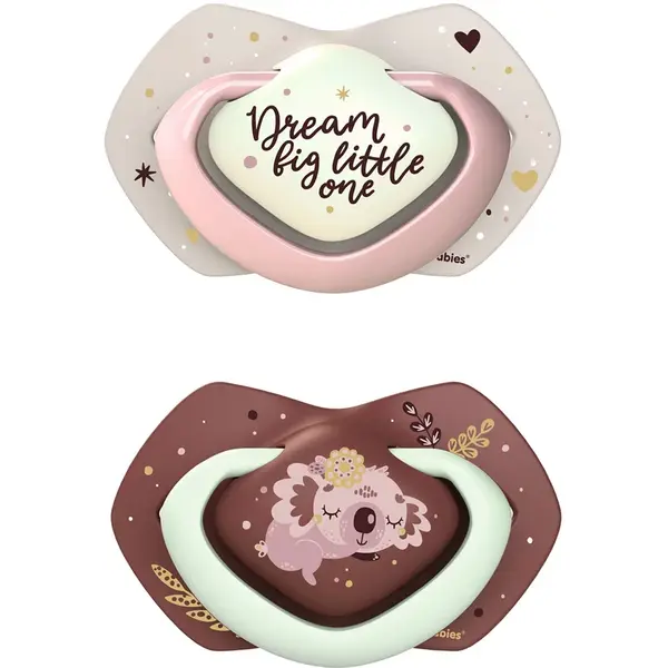 Canpol babies Light Touch Sleepy Koala suzetă Pink 2 buc