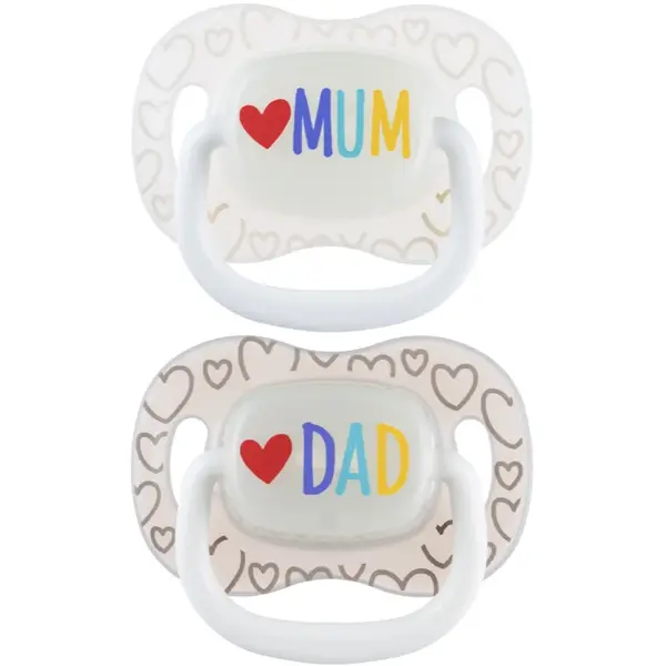 Canpol babies MUM&DAD suzetă 6-18 m 2 buc