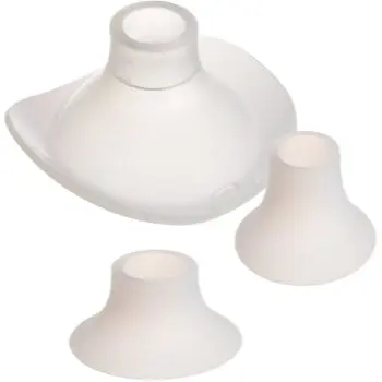 Canpol babies Replacement Silicone Parts for Breast Pumps Flanges & Inserts Set (24/21/19mm) pâlnie de rezervă din silicon și inserții pentru pompa de sân