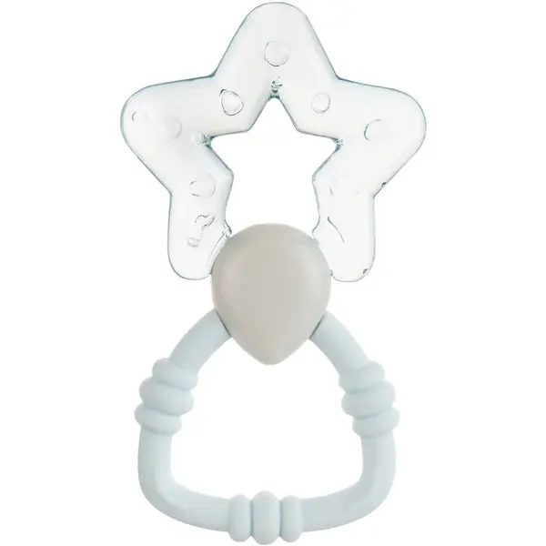 Canpol babies Teethers Water jucărie pentru dentiție cu zornăitoare 3m+ Blue 1 buc
