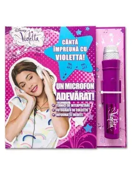 Canta impreuna cu Violetta! Un microfon adevarat! Violetta/***