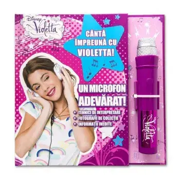 Canta impreuna cu Violetta! Un microfon adevarat! Violetta/***