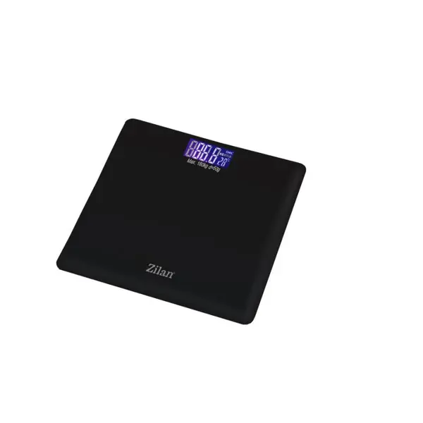 Cantar corporal Floria ZLN1971 din sticla securizata, capacitate 3-180kg, Display LCD