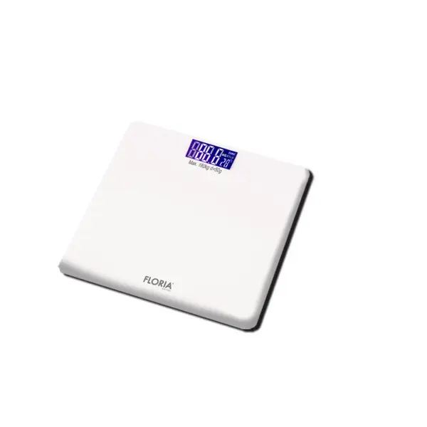 Cantar corporal Floria ZLN7683 din sticla securizata, capacitate 3-180Kg, Display LCD