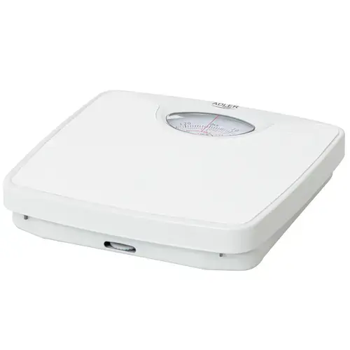 Cantar corporal mecanic Adler AD 8151 W, 130 kg (Alb)