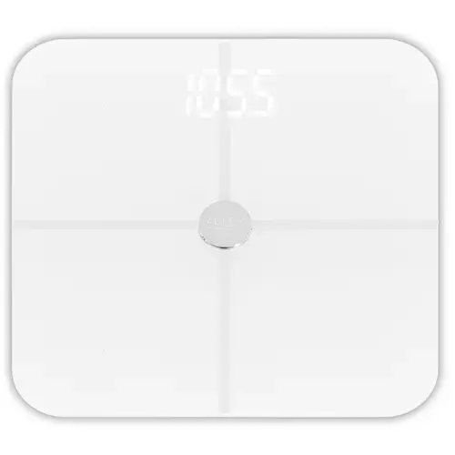 Cantar de baie Adler AD 8187, max 180 kg, Ecran LED, Masurare BMI (Alb)