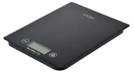 Cântar de bucătărie digital Estia - Storm, 5 kg, negru