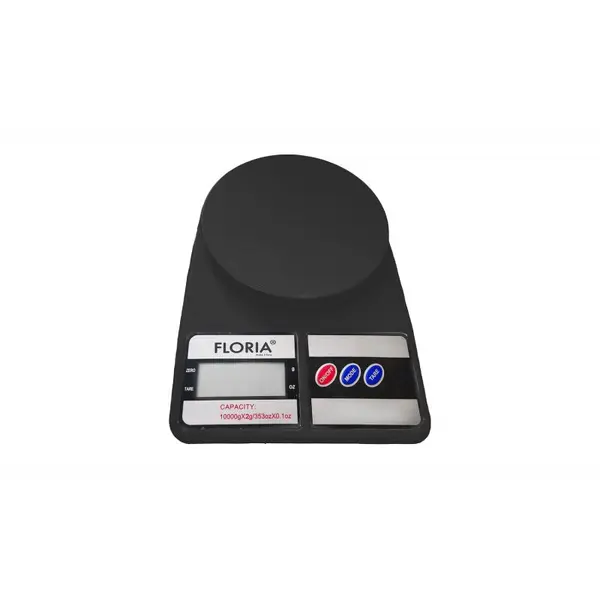 Cantar de bucatarie digital Floria ZLN9076, Capacitate 2g-10.000g, Display LCD, Maxim 10kg