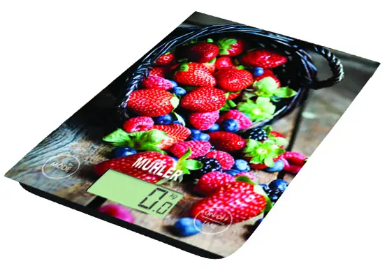 Cântar de bucătărie Muhler - KSC-2027, 5 kg, berry