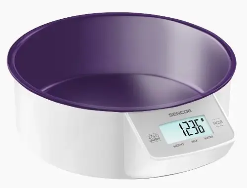 Cantar de bucatarie Sencor SKS 4004VT, 5kg (Mov-Alb)