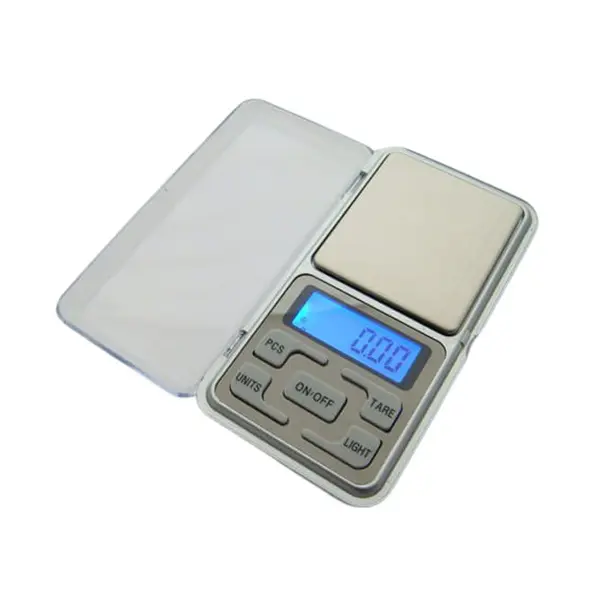 Cantar digital de buzunar DEPOX , True Weight, afisaj LCD, protectie plastic, 12 cm, 200g maxim, argintiu