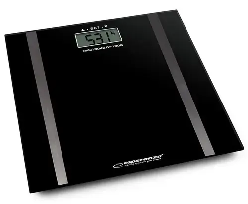Cantar Digital Esperanza EBS018K, 180 Kg (Negru)