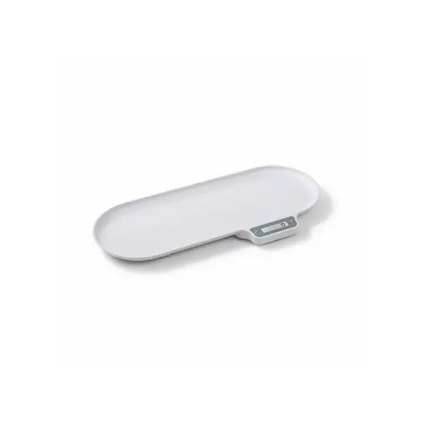 Cantar electronic pentru bebelusi, BabyOno, Capacitate 30 kg, Precizie, Display digital mare, Ergonomic, Usor de utilizat, 70x32 cm, 0 luni+, Alb