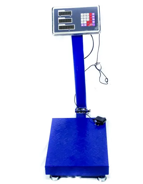 Cantar electronic platforma 150kg, display LED, platforma metalica 66x41cm, precizie ridicata, pentru magazin si depozit