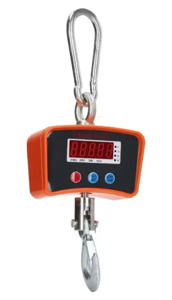 Cantar electronic portabil 500kg tip macara digital cu carlig