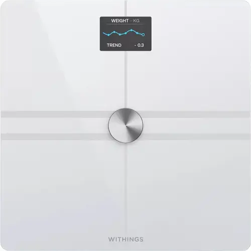 Cantar Wi-Fi pentru analiza corporala completa Withings Body Comp, Alb