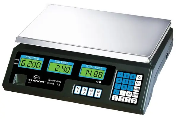 Cântare electronic Elekom - ACS, 40 kg, negru