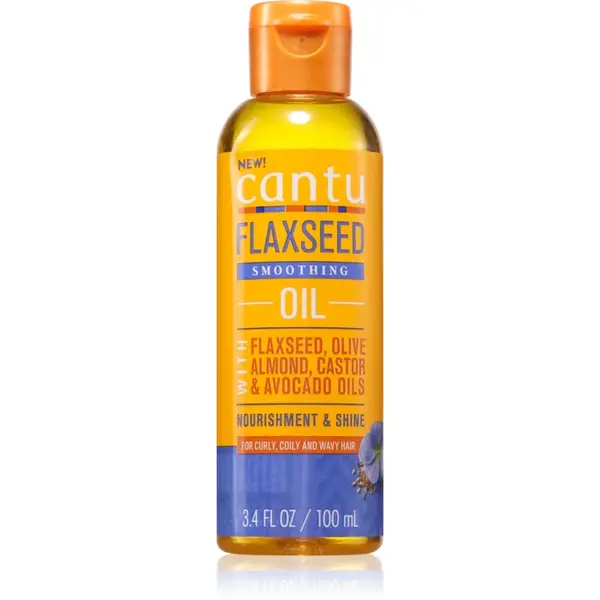 CANTU FlaxSeed Smoothing Oil Ulei de păr hidratant și hrănitor 100 ml