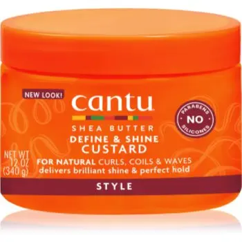 CANTU Shea Butter Custard gel de par pentru definire si modelare
