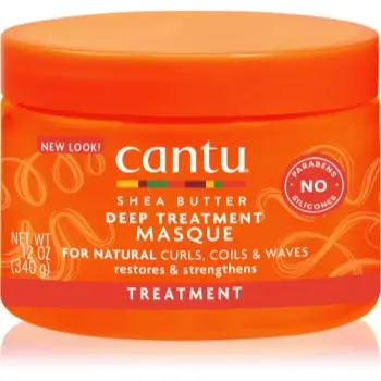 CANTU Shea Butter Deep Treatment Mask masca profund reparatorie pentru par ondulat si cret