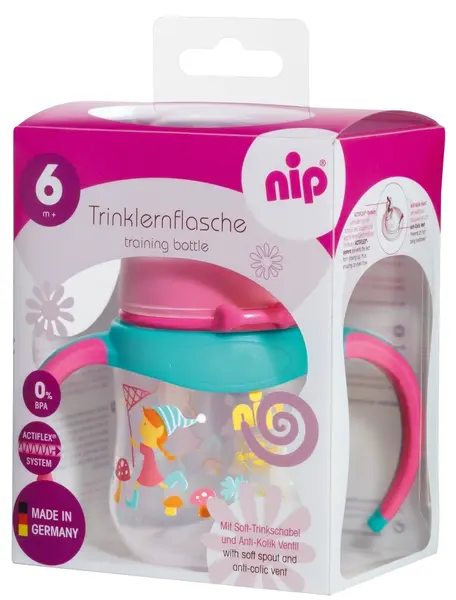 Canuta Training Bottle Girl 150 ml PP 6+ luni