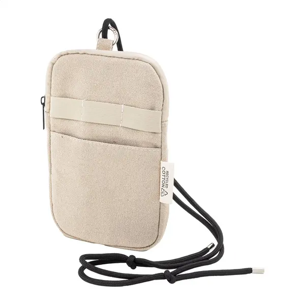 CanvaFon Geantă pentru telefon mobil, crossbody, din pânză reciclată