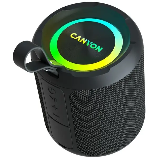 Canyon Boxa Portabila Canyon OnMove 11, IPX6, Bluetooth, 20W, RGB, Negru