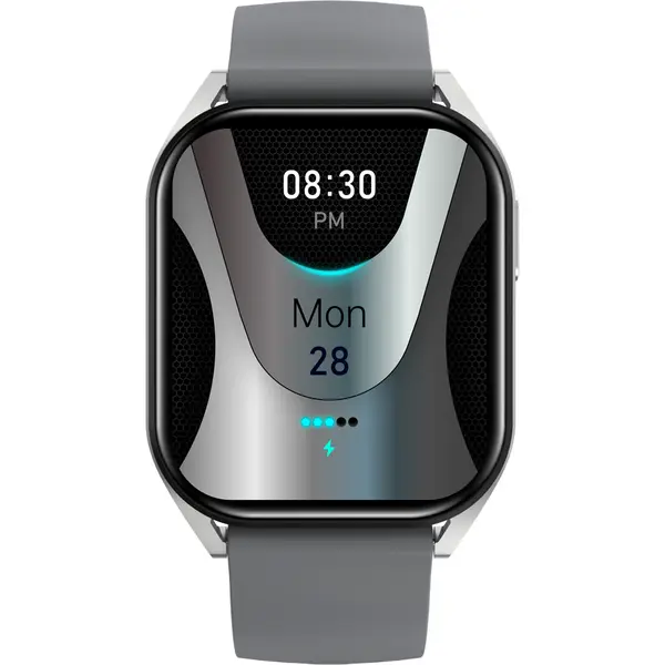 Canyon Ceas Inteligent Canyon CNS-SW58SS Chatter SW-58 IPS, 1.8, 128 MB, Apel Bluetooth, Asistent vocal cu AI, Android-iOS, 123 moduri sport, Monitorizare sanatate, Waterproof IP67 Argintiu-Gri