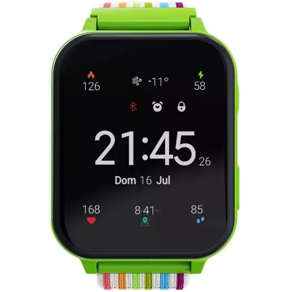 Canyon Ceas inteligentpentru Copil Canyon Alfie KW-37, Study & Game, functie apeluri, functie SOS, Verde