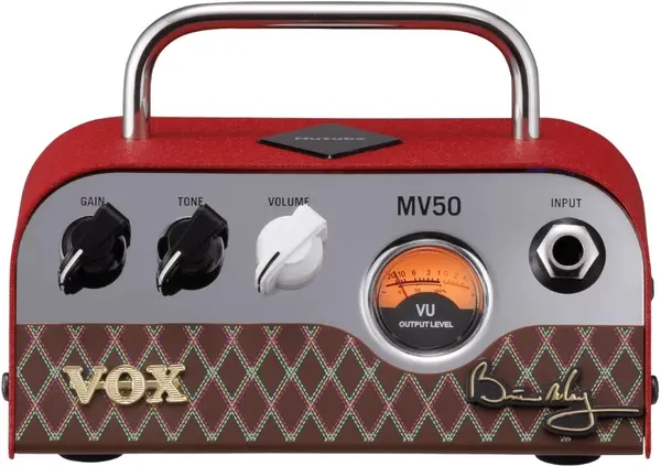 Cap de chitară lampă VOX - MV50 Brian May, roşu