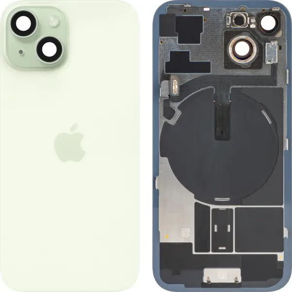 Capac Baterie Apple iPhone 15, Verde, Swap