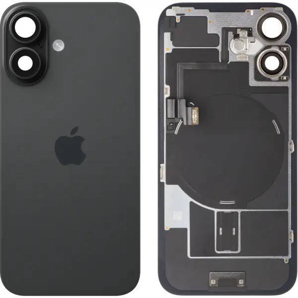 Capac Baterie Apple iPhone 16, Negru, Swap