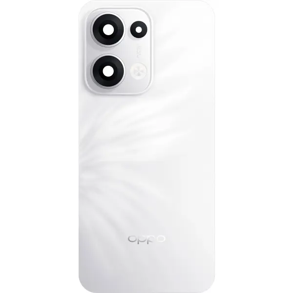 Capac Baterie Oppo Reno13, Alb (Plume White), Service Pack 621033000484