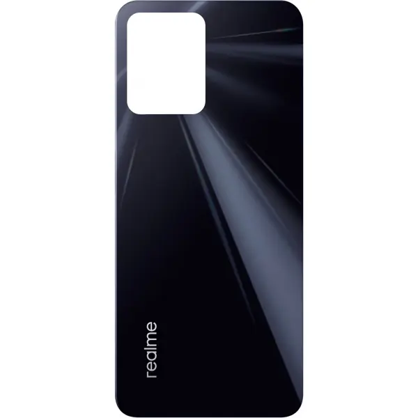 Capac Baterie Realme C35, Negru (Glowing Black), Service Pack 4710671