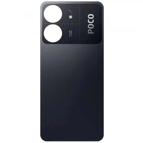 Capac Baterie Xiaomi Poco C65, Negru, Service Pack 1610111001479A
