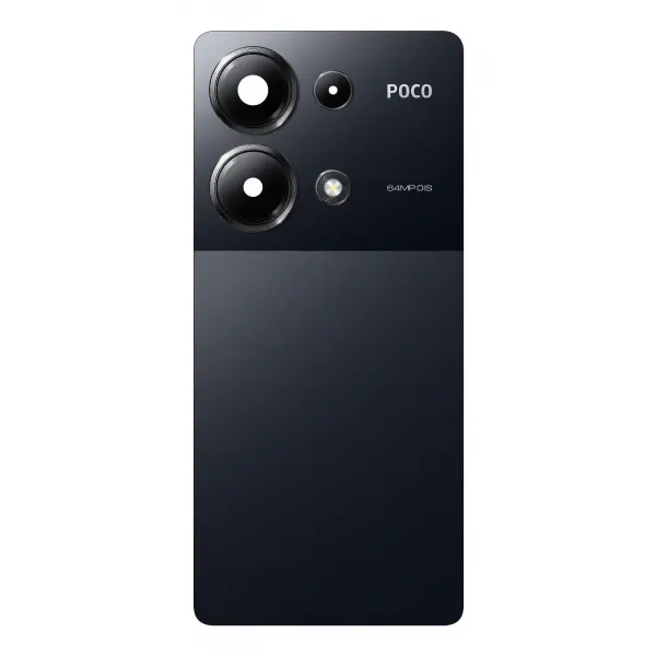 Capac Baterie Xiaomi Poco M6 Pro 4G, Negru, Service Pack 5600070N6P00