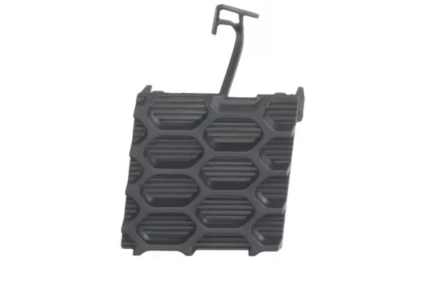 Capac carlig tractare bara Fata plastic, negru potrivit JEEP GRAND CHEROKEE IV 2013-2016
