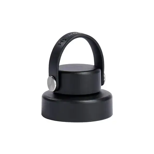 Capac cu gura pentru sticla termos Hydro Flask Black Wide, plastic