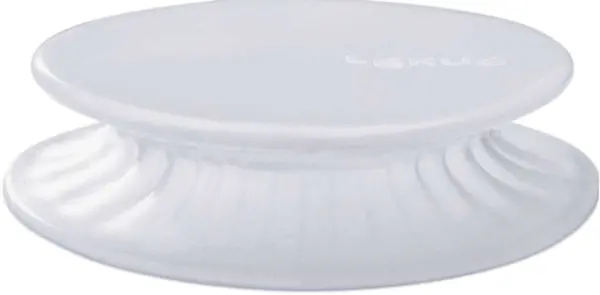 Capac din silicon Lekue - 20 cm, transparent